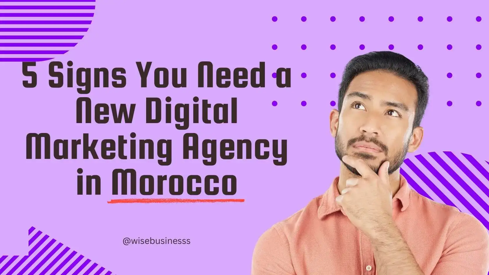 5 Signs You Need a New Digital Marketing Agency in Morocco WiseBusiness | Marketing Agency Top-rated Marketing agency for SEO services, paid ads, social media, and SaaS growth. Boost your business with expert strategy and measurable results.